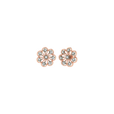 18K Gold & Diamond Women Earring KER-11